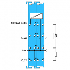 WAGO | 750-633 | UP/DOWN COUNTER; INTRINSICALLY SAFE; BLUE