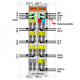 WAGO | 750-637/000-001 | INCREMENTAL ENCODER INTERFACE; 24 V