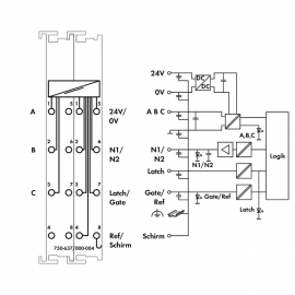 WAGO | 750-637/000-004 | INCREMENTAL ENCODER INTERFACE; 24 V