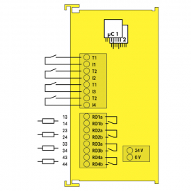WAGO | 750-669/000-003 | FAIL-SAFE 4/4 CHANNEL DIGITAL INPUT