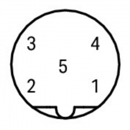 WAGO | 756-9404/060-000 | M12 SOCKET; B-CODED; ANGLED; CONFI