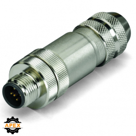 WAGO | 756-9411/060-000 | M12 PLUG; B-CODED; STRAIGHT; CONFI