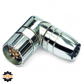 WAGO | 756-9602/060-000 | M23 PLUG, ANGLED; CONFIGURABLE; 6-