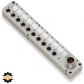 WAGO | 757-363 | M8 SENSOR/ACTUATOR BOX; 6-WAY; 3-POLE; M16