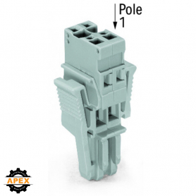 WAGO | 769-103/021-000 | 1-CONDUCTOR FEMALE PLUG; LOCKING LE