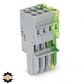 WAGO | 769-104/000-036 | 1-CONDUCTOR FEMALE PLUG; 4 MM&sup2;; 4-P