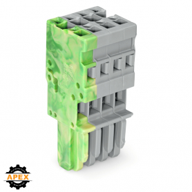 WAGO | 769-104/000-037 | 1-CONDUCTOR FEMALE PLUG; 4 MM&sup2;; 4-P