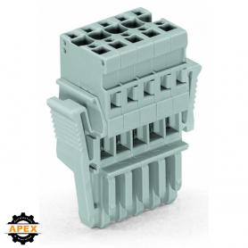 WAGO | 769-105/021-000 | 1-CONDUCTOR FEMALE PLUG; LOCKING LE
