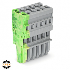 WAGO | 769-106/000-037 | 1-CONDUCTOR FEMALE PLUG; 4 MM&sup2;; 6-P