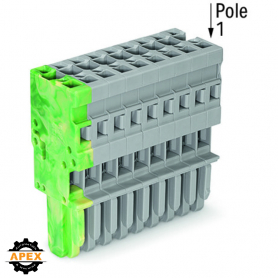 WAGO | 769-110/000-037 | 1-CONDUCTOR FEMALE PLUG; 4 MM&sup2;; 10-