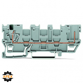 WAGO | 769-214 | 1-CONDUCTOR/1-PIN CARRIER TERMINAL BLOCK; W