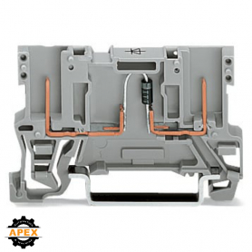 WAGO | 769-228/281-410 | 2-PIN COMPONENT CARRIER BLOCK; WITH