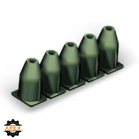 WAGO | 769-472 | INSULATION STOP; 0.75 - 1 MM&sup2;; 5 PIECES/STR