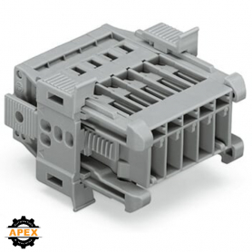 WAGO | 769-604/006-000 | 1-CONDUCTOR MALE CONNECTOR; SNAP-IN