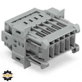 WAGO | 769-605/006-000 | 1-CONDUCTOR MALE CONNECTOR; SNAP-IN