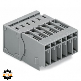WAGO | 769-608/001-000 | 1-CONDUCTOR MALE CONNECTOR; SNAP-IN