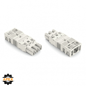 WAGO | 770-133 | PLUG WITH STRAIN RELIEF HOUSING; 3-POLE; WH