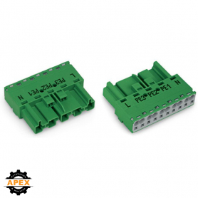 WAGO | 770-1335 | PLUG 5-POLE, GREEN