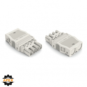 WAGO | 770-134 | PLUG WITH STRAIN RELIEF HOUSING; 4-POLE, WH