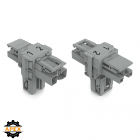 WAGO | 770-1701 | T-DISTRIBUTION CONNECTOR 2-POLE COD. B, GR