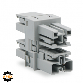 WAGO | 770-1704 | 3-WAY DISTRIBUTION CONNECTOR 2-POLE COD. B