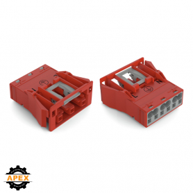 WAGO | 770-2303 | SNAP-IN SOCKET RED