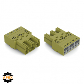 WAGO | 770-273/071-000 | PLUG 3-POLE, LIGHT GREEN
