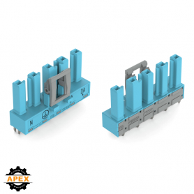 WAGO | 770-3105 | SOCKET FOR PCBS STRAIGHT 5-POLE, BLUE