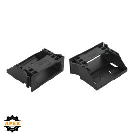 WAGO | 770-339 | SNAP-IN FRAME 4-POLE 0.5 &hellip; 2.0 MM, BLACK