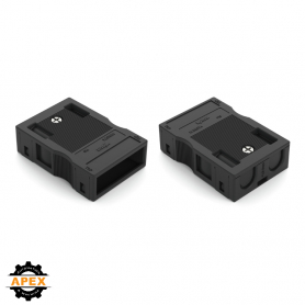 WAGO | 770-503/023-000 | STRAIN RELIEF HOUSING 3-POLE, BLACK