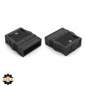 WAGO | 770-504/023-000 | STRAIN RELIEF HOUSING 4-POLE, BLACK