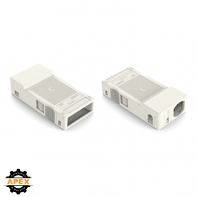 WAGO | 770-513/021-000 | STRAIN RELIEF HOUSING 3-POLE, WHITE