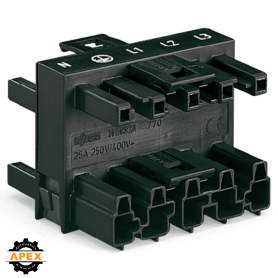 WAGO | 770-609 | 3-WAY DISTRIBUTION CONNECTOR 5-POLE COD. A,