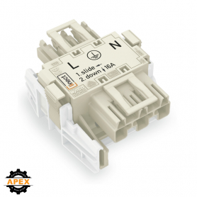 WAGO | 770-6223 | LINECT&reg; T-CONNECTOR 3-POLE, WHITE