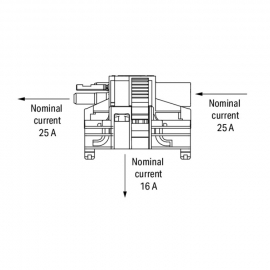 WAGO | 770-6223 | LINECT&reg; T-CONNECTOR 3-POLE, WHITE