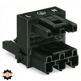 WAGO | 770-633 | H-DISTRIBUTION CONNECTOR 3-POLE COD. A, BLA