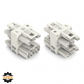 WAGO | 770-657 | 3-WAY DISTRIBUTION CONNECTOR 3-POLE COD. A,