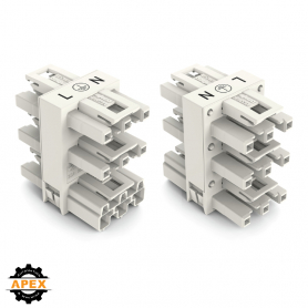 WAGO | 770-658 | 5-WAY DISTRIBUTION CONNECTOR 3-POLE COD. A,