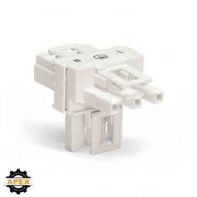 WAGO | 770-665 | T-DISTRIBUTION CONNECTOR 3-POLE COD. A, WHI