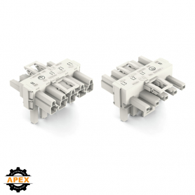 WAGO | 770-672 | T-DISTRIBUTION CONNECTOR 5-POLE COD. A, WHI