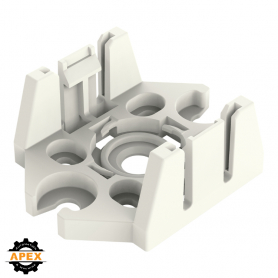 WAGO | 770-673 | MOUNTING PLATE 3-POLE, WHITE