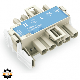 WAGO | 770-7105 | LINECT&reg; T-CONNECTOR 5-POLE, BLUE