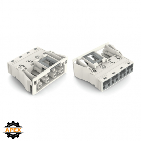WAGO | 770-724 | SNAP-IN SOCKET WHITE