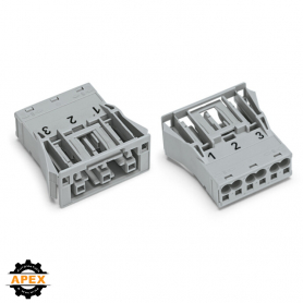 WAGO | 770-743 | SNAP-IN SOCKET GRAY