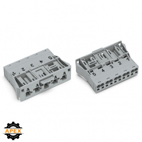 WAGO | 770-755 | SNAP-IN PLUG GRAY
