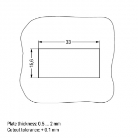 WAGO | 770-783 | SNAP-IN SOCKET; 3-POLE; COD. B; 4,00 MM&sup2;; P