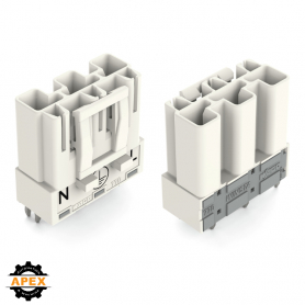 WAGO | 770-833 | PLUG FOR PCBS STRAIGHT 3-POLE, WHITE