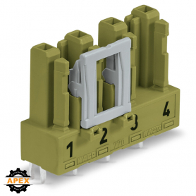 WAGO | 770-864/071-000 | SOCKET FOR PCBS STRAIGHT 4-POLE, LI