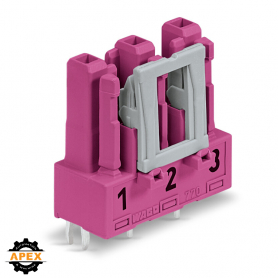 WAGO | 770-883/082-000 | SOCKET FOR PCBS STRAIGHT 3-POLE, PI