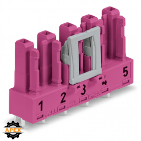 WAGO | 770-885/082-000 | SOCKET FOR PCBS STRAIGHT 5-POLE, PI